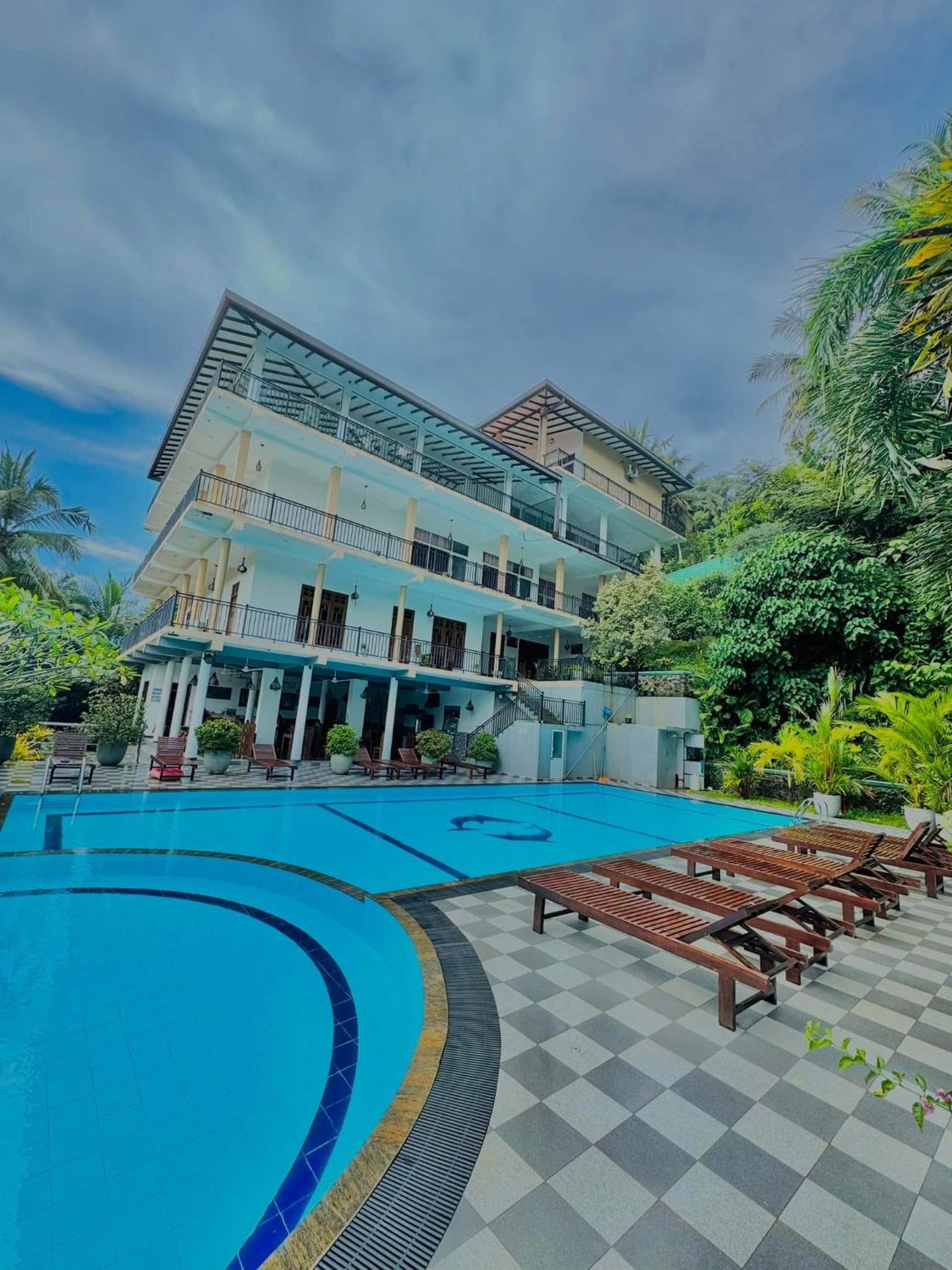 Coral Palm Villa And Apartment Унаватуна Екстериор снимка